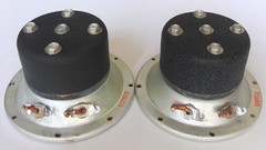 vintage pair Stromberg-Carlson 3½” Alnico tweeters from RS-404 speakers USA 1959