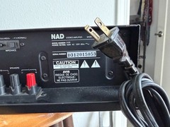 NAD 3120 Fully Recapped Amazing Sound read description