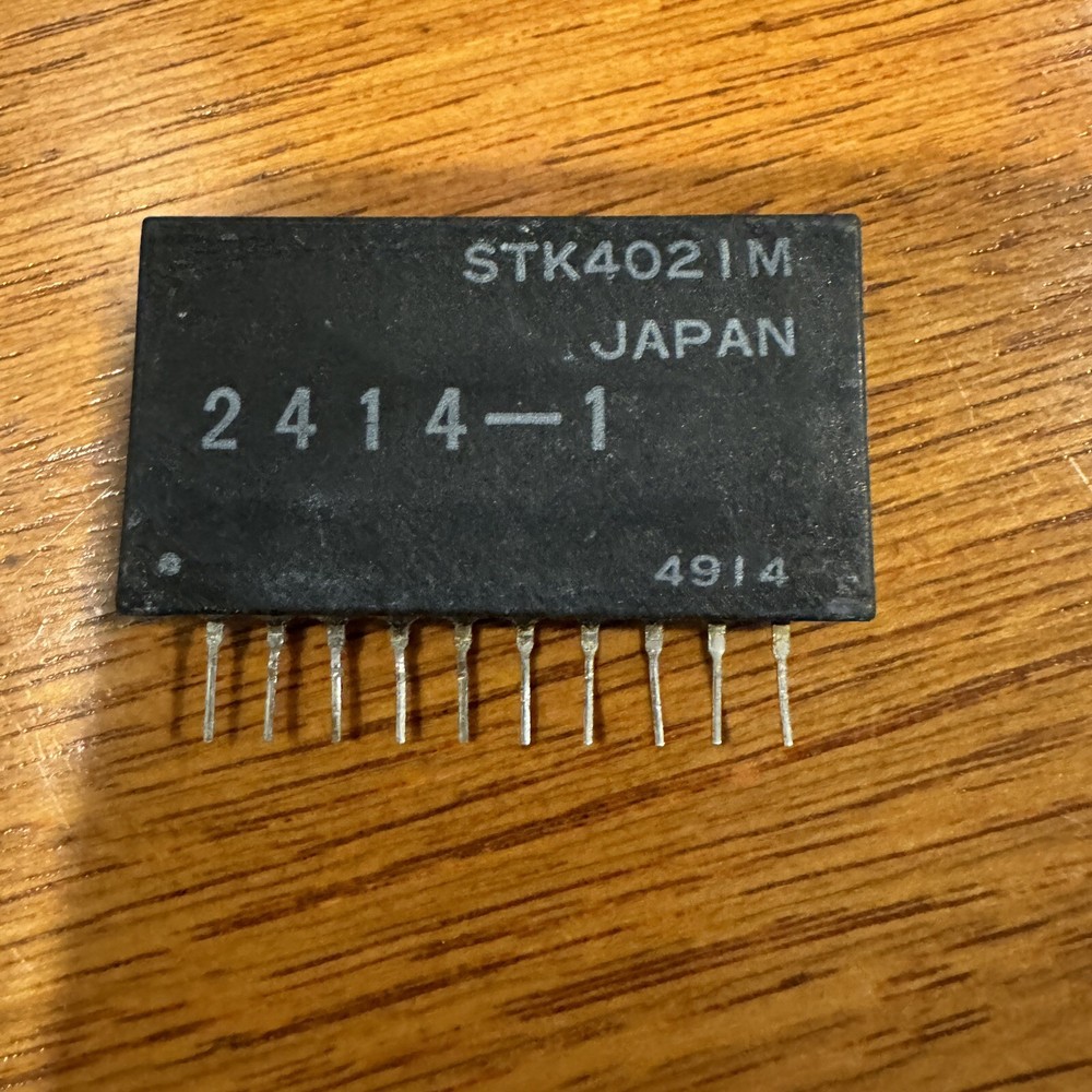 STK4021M / 2414-1 POWER IC – PULLED OUT OF A WORKING UNIT