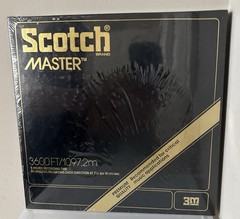 3m Scotch Master 10.5”” Mastering Reel to Reel tape (3600 FT)