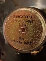 1 Pair 2″ Foster Tweeters 6.5 Ohm Nos