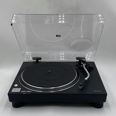 Technics SL-100C Premium Hi-Fi Direct Drive Turntable, Auto-Lift, Black – READ