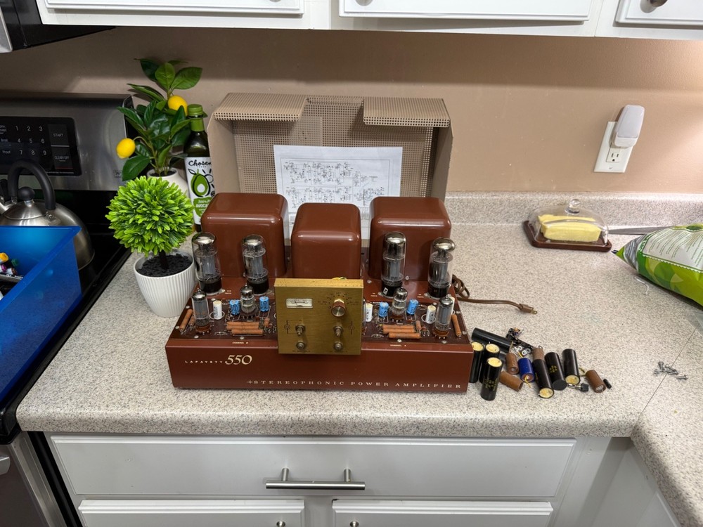 lafayette 550 tube amp