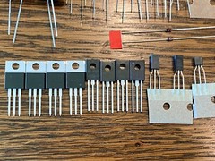 COMPLETE Marantz 4230 Amp Board Rebuild Kit P700 Repair Set Caps & Transistors