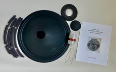 Jensen C15L C8287-2/3/5/9/10 16 Ohm complete recone kit with photos/instructions