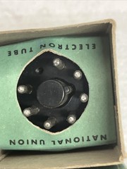 NU National Union Electron TUBES in original Boxes various tube #s lot #83