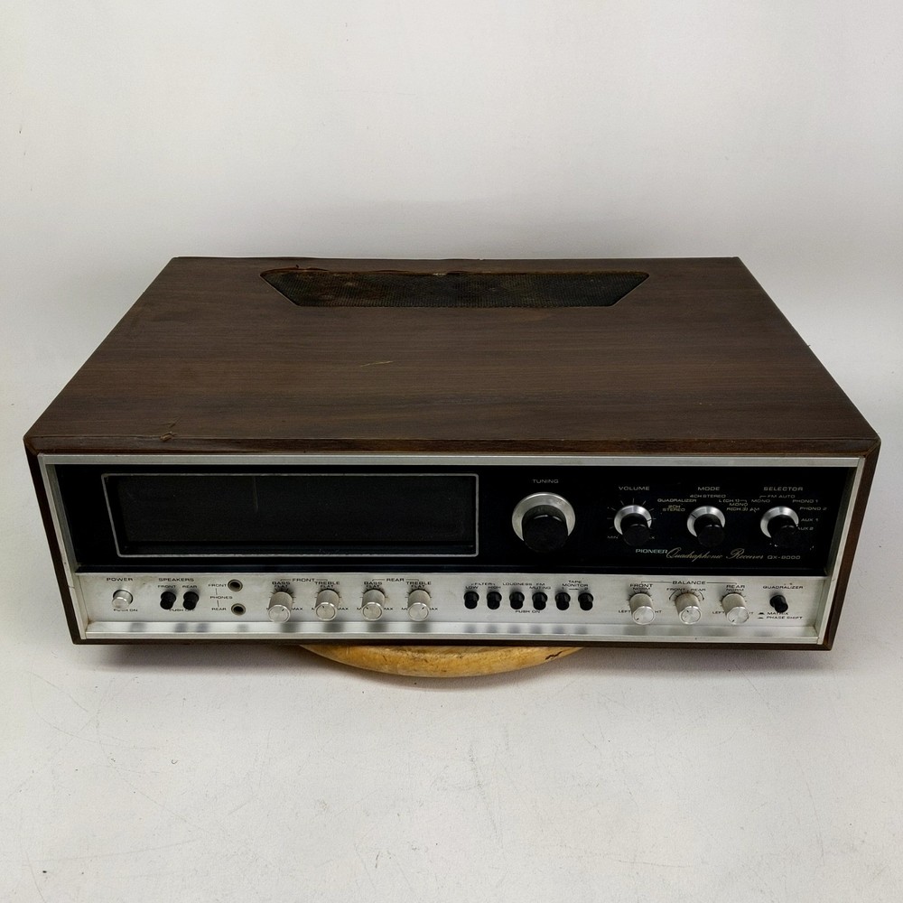 Pioneer QX-8000 Quadraphonic Receiver Vintage Stereo AS-IS For Parts Repair