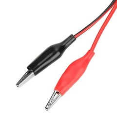 Banana Plug to Clip Cable Set Test Leads 80cm for Multimeter Power Supplies