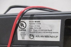 Atlas Sound Model M100 General Signaling Speaker