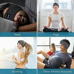 Headband Music Call Black Comfort Relief Support Wellness