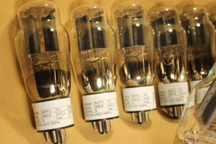 2 PCS 5C3S /5U4G . Black Graphite Plate. Kenotrone. SVETLANA. Tested by Etracer.