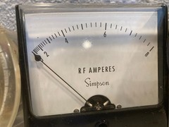 Lot of 5 Analog Panel Meters Western Electric