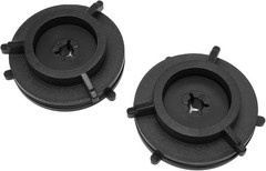 1 Pair Nab Hub Adapters, Universal 10 Inch Reel to Reel Tape Recorder Opener for