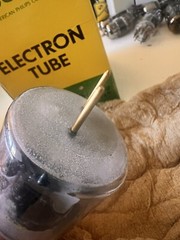 6907 Amperex NOS Double Tetrode UHF Transmitter Tube Hamm Radio Museum Quality