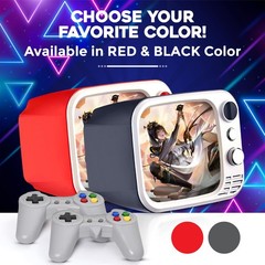 Streetstylezwear Tiny Arcade Tv 3.5 Mini – Two Player Playable Tv W/ Real