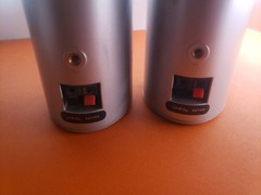 Pair Of Infiniti SAT450 2 Way Speakers (Silver) • GREAT CONDITION