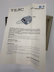 Vintage AKAI X-360 Maintenance, Accessories, Ephemera – Eraser, Demag, Remote