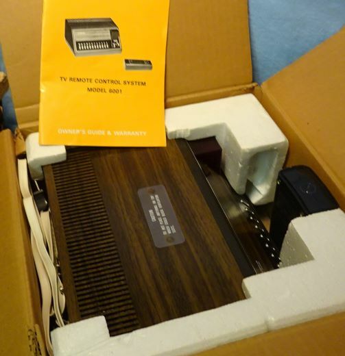 ** Vintage – TEKNIKA – Early (1978) – ELECTRONIC REMOTE CONTROL w Orig Box – W@W