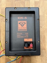 Cerwin Vega DX5 Crossover Speaker Terminals Back Plate Working Original