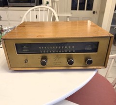 Fisher 101-R Stereo Tube Tuner For Part Or Repair