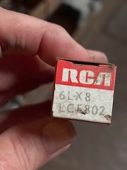 6LX8 RCA TUBE NEW SURPLUS