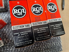 5AR4 GZ34 Vacuum Tube RCA NOS mullard great britain 4 notch