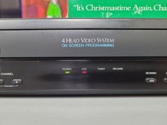 RCA VR503 4 Head VCR, Tested Working VHS Tested and Plays Tapes – USED