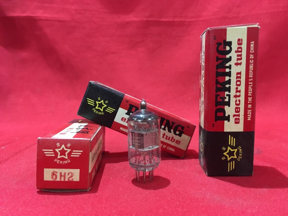 6H2 VACUUM TUBE VALVE TESTED NIB NOS ELECTRON PEKING EQUIV EAA91 6B32 EB91 CV283