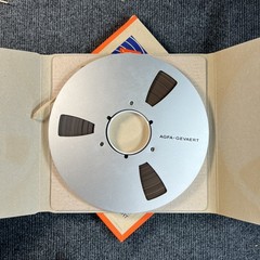 AGFA PER 525 Professional 1/4 Inch “Studio Tape”, 730m/2400 Ft 10.5 inch