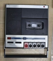 Crown Corder CTR-8750 Solid State Vintage Tape Recorder Rare NIB Made in Korea