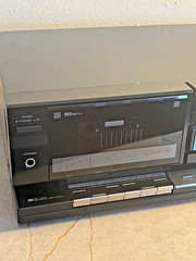 AIWA AD-S10 Vintage 1980s Single Stereo Cassette Deck Tested Works