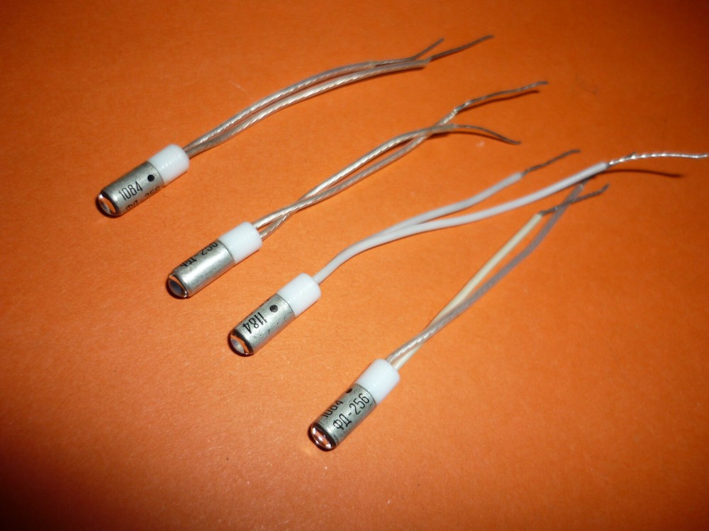 4pcs. FD-256 / ФД-256 Photodiode Vintage USSR. NEW
