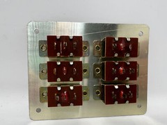 calrad hi-fi multiple speaker 6 switch panel