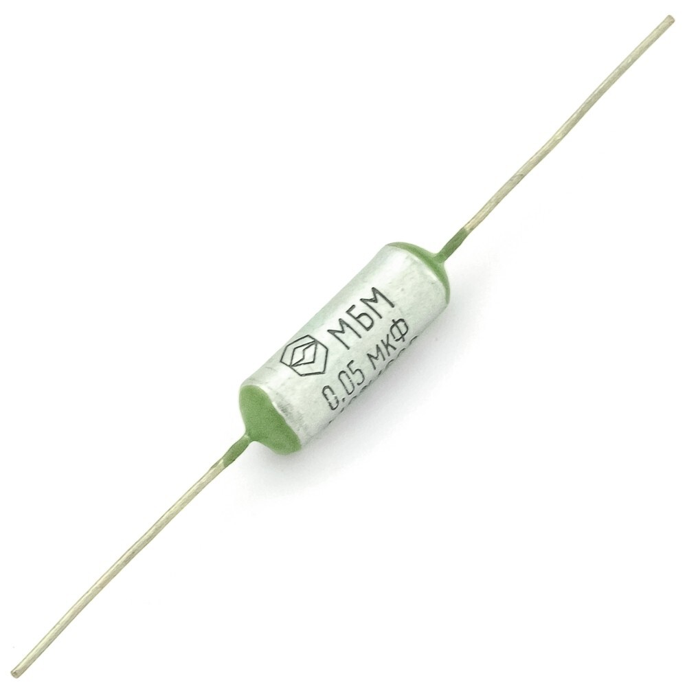 MBM 0.05μF +-10% 160V МБM Vintage Paper In Oil Pio Audio Capacitor