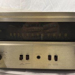 The Fisher 400 Tube FM Multiplex Stereo Receiver As Is For Parts