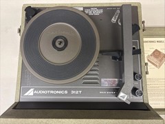 Vintage Retro 1970s Classroom Record Player Audiotronics 312T -Tested Working