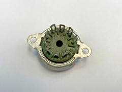 9 Pin tube sockets original new old stock