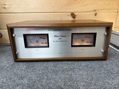 ⭐️ Phase Linear 400 Stereo Power Amplifier w/ Wood Cabinet -Just Pro Serviced!