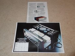Pioneer SX-1250 Ultimate Receiver Ad, 3 pg, 1976, Article, Specs, Info, Frame It