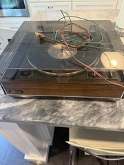 Vintage Garrard turntable Record Player Synchro Lab 95 Spins