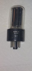 1x TV7B/U RTEST Factory NOS++ BAL. 1959 RCA 5Y3GT BLACKPLATES Lrg ‘D’ Gtr Tube