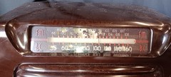 Vintage Bakelite Philco Tube Radio 48-472-121 w/ Schematic