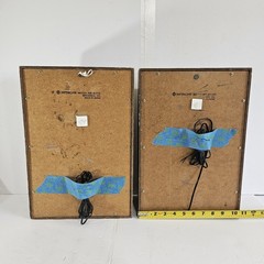 Vintage Hitachi SS-6230 Speakers Pair Wood Bookshelf Japan 8 Ohm Retro Audio MCM