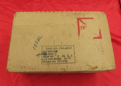 NOS NIB Sylvania JAN 6189W/12AU7WA Matched Pair 10K Preamp Tubes Case Fresh