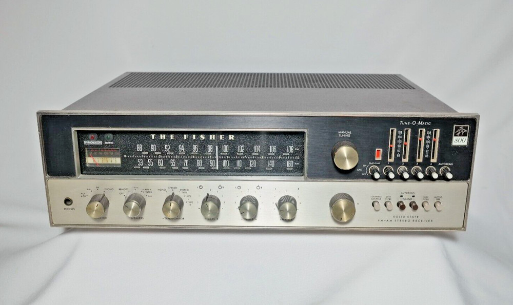 Fisher 800T receiver (big brother of Fisher 500TX) ALL ORIGINAL great condition-