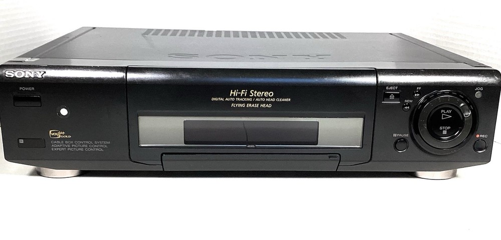 Sony SLV-975HF VCR Working Hi-Fi VHS Video Cassette Player w/ Jog Dial No Remote