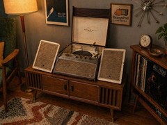 🍊Vintage 1960s Truetone FM/AM Stereo & Record Player | Model 4DC6245 SAVE ME!