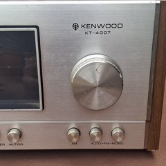 Kenwood KT-4007 AM/FM Solid State Stereo Tuner Model KT-4007