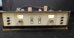 vtg Stromberg Carlson SR 445 A AM/FM Tube Tuner TESTED WORKS