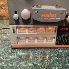 Vintage FOSTEX A-8 Stereo Audio Reel to Reel Tape Machine – Recorder Reproducer